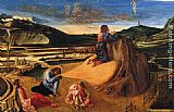 Giovanni Bellini Famous Paintings - Agony in the Garden